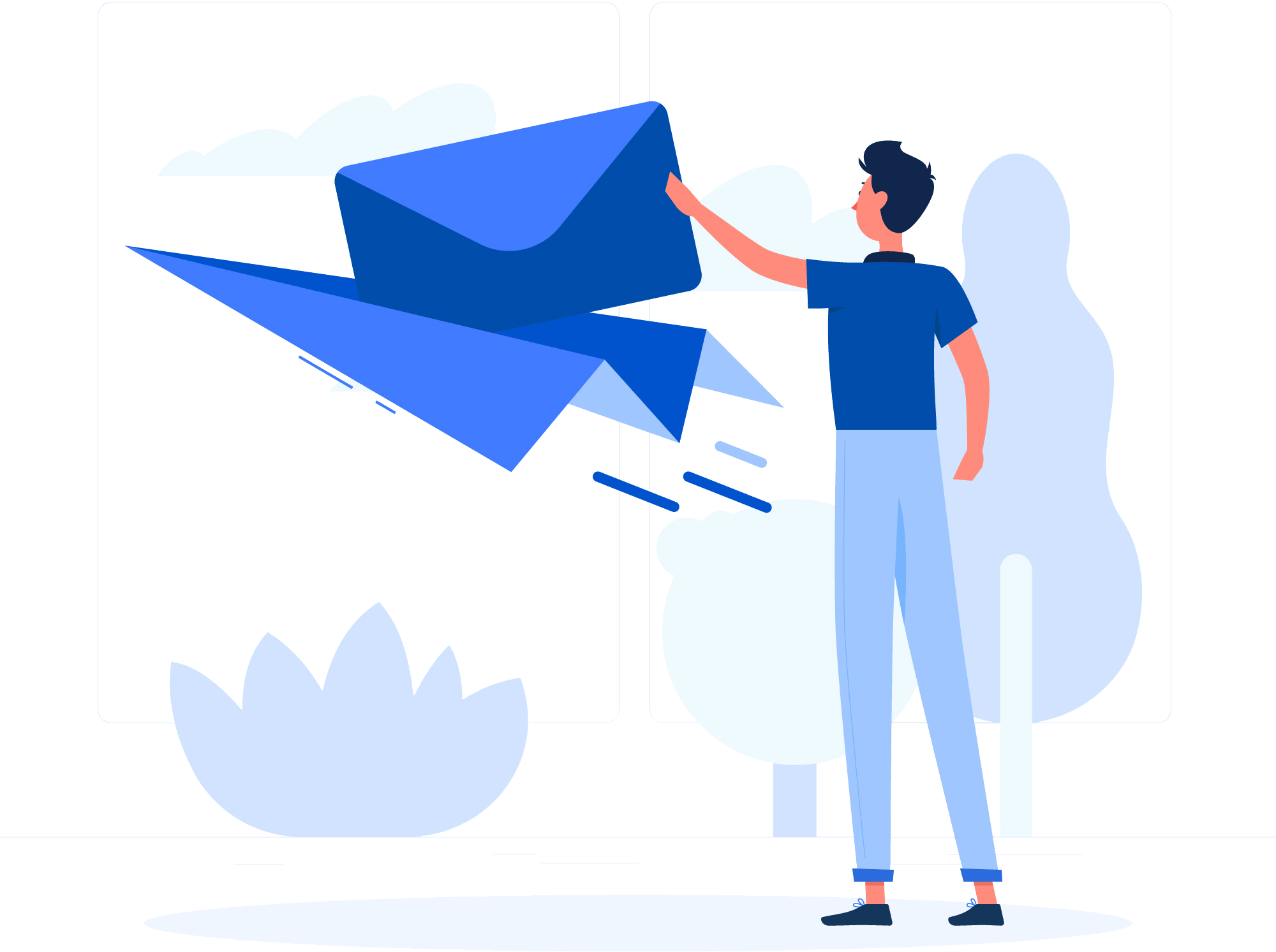 Contact illustration